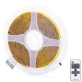 Aigostar - LED Димируема лента 5m LED/36W/24/230V 6500K + дистанционно управление