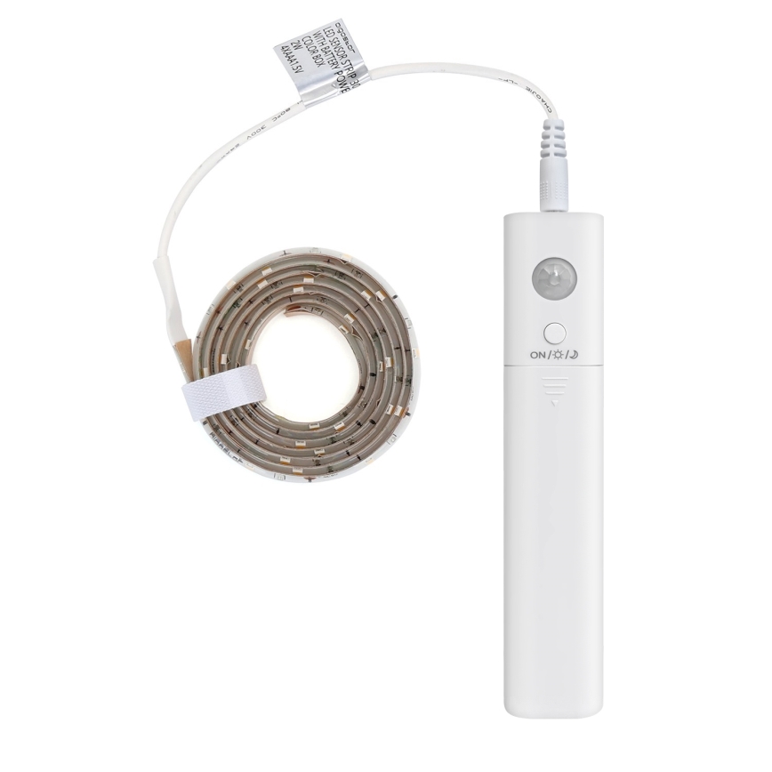 Aigostar - LED Димируема лента със сензор 1м LED/2W/4xAAA 3000K IP65