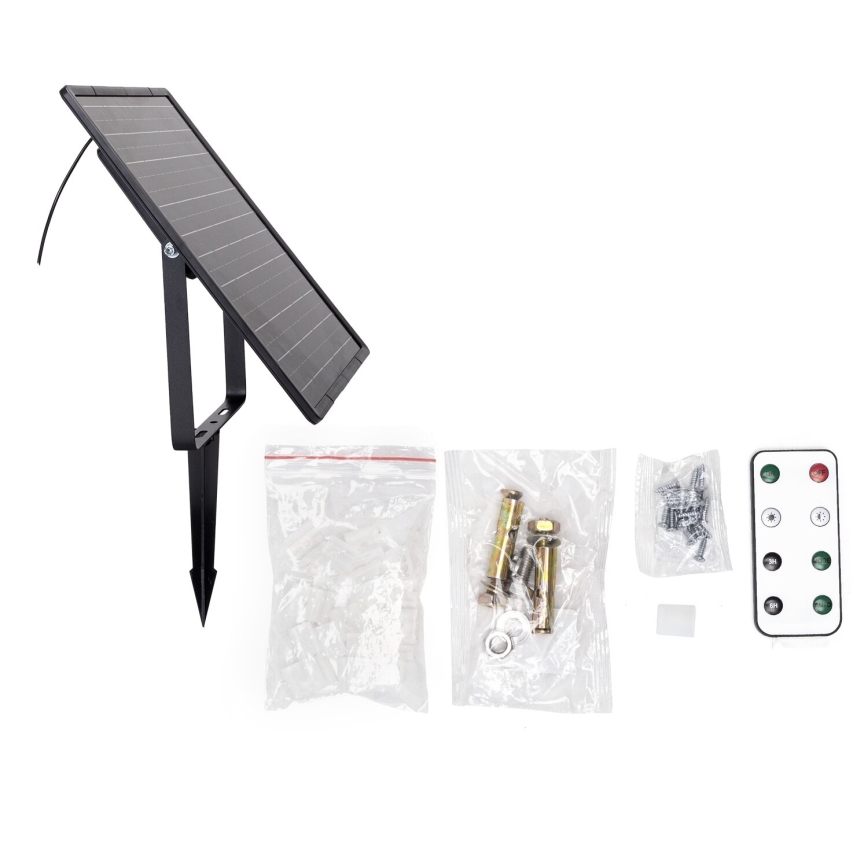 Aigostar - Димируема соларна LED лента LED/20W/3,2V 20 m 6500K IP65 + дистанционно управление