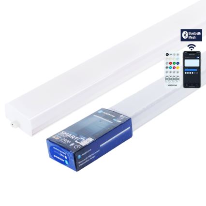 Aigostar - LED димируемо луминесцентно осветително тяло MESH LED/30W/230V 6500K + дистанционно управление