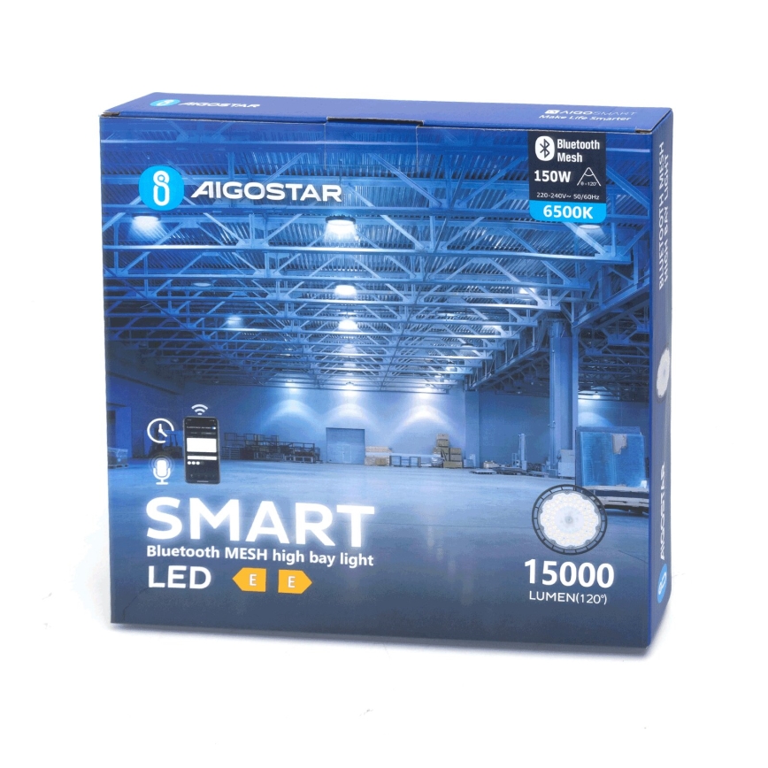 Aigostar - LED Тежкотоварен димируема екстериорен лампа MESH High Bay LED/150W/230V 6500K IP65