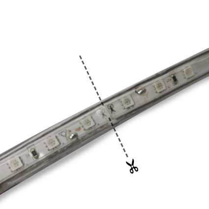 Aigostar - LED Екстериорна лента 50m LED/300W/230V син IP65