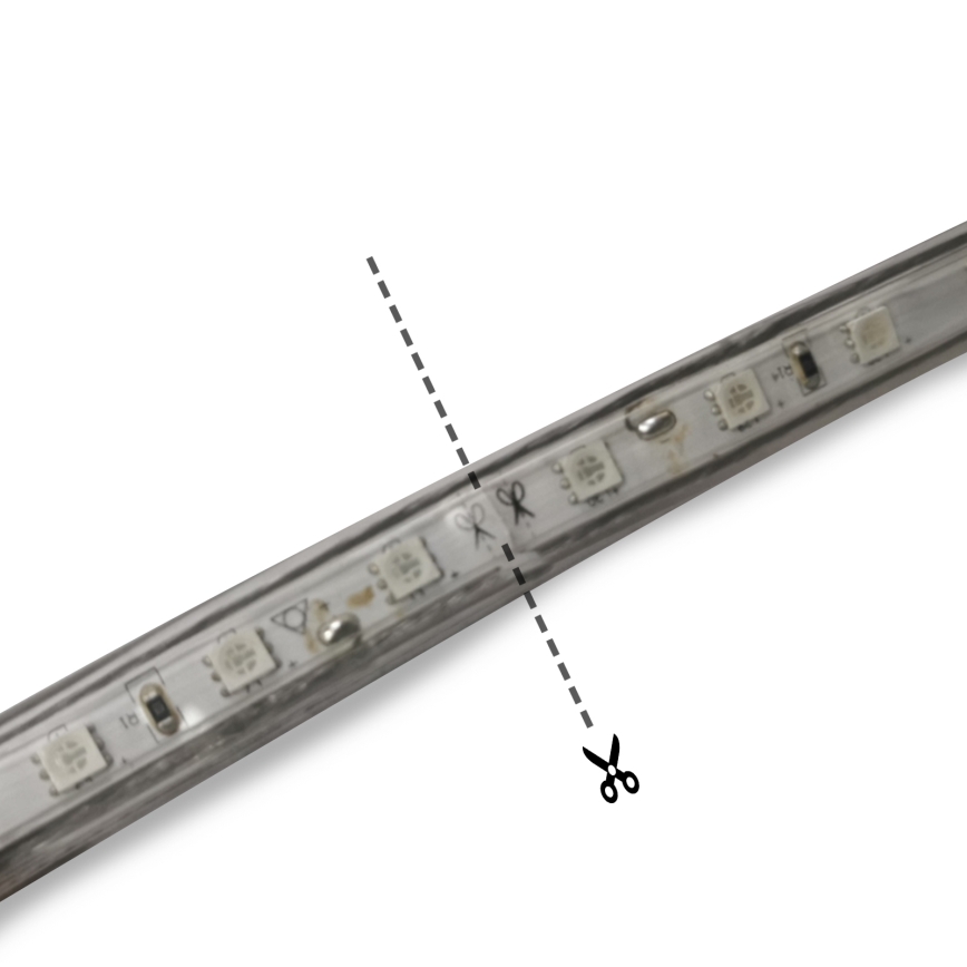 Aigostar - LED Екстериорна лента 50m LED/300W/230V син IP65