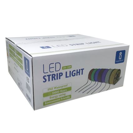 Aigostar - LED Екстериорна лента 50m LED/300W/230V син IP65