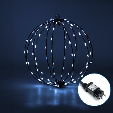 Aigostar - LED Екстериорна Коледна декорация 3,6W/230V сфера 30 см IP44 студено бял