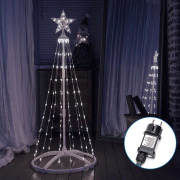 Aigostar - LED Екстериорна Коледна декорация LED/3,6W/230V 120 см IP44 студено бял