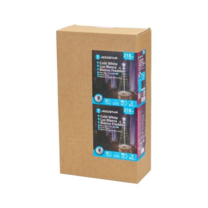 Aigostar - LED Екстериорна коледна декорация LED/3,6W/230V 150 см IP44 студено бял