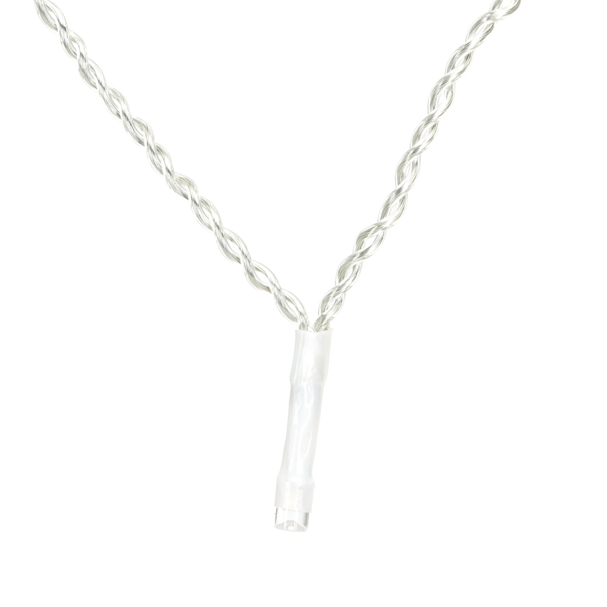 Aigostar - LED Екстериорни декоративни лампички 75xLED/6W/230V 15x0,6m IP44 топло бяло