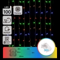 Aigostar - LED Екстериорни Коледни лампички 100xLED/8 функции 3xAA 4x1 м IP44 многоцветен