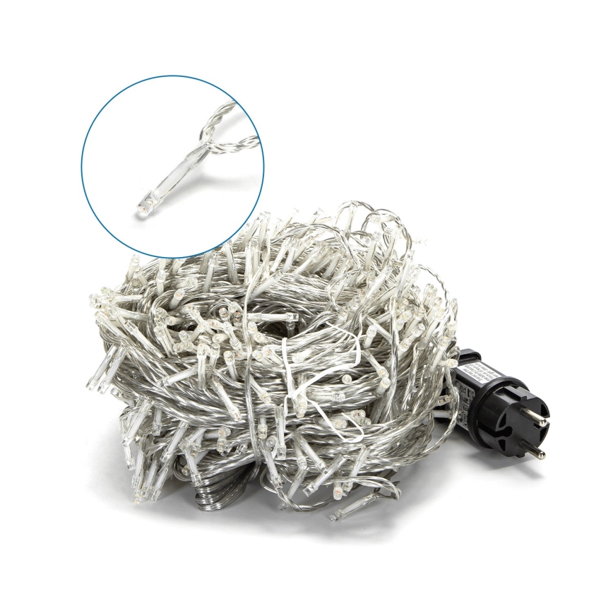 Aigostar - LED Екстериорни коледни лампички 500xLED/8 функции 53 м IP44 многоцветен