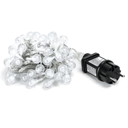 Aigostar - LED Екстериорни Коледни лампички 100xLED/8 функции 13m IP44 топло бял
