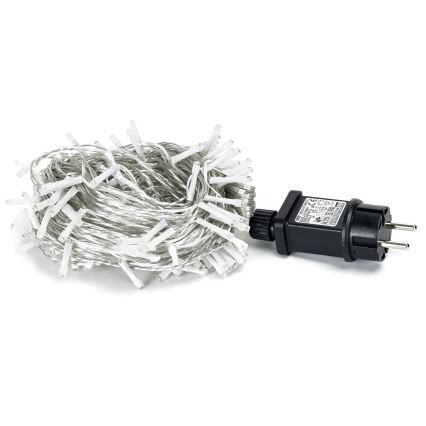 Aigostar - LED Екстериорни Коледни лампички 150xLED/8 функции 18m IP44 студено бял