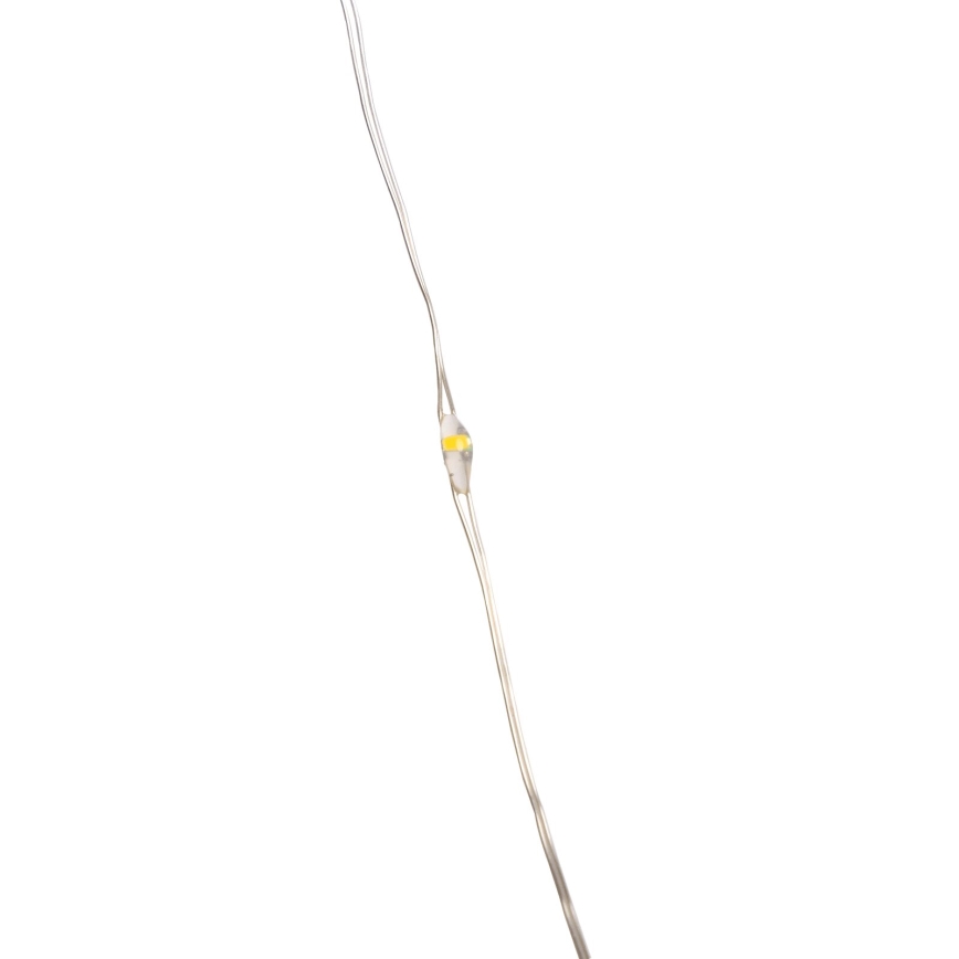 Aigostar -LED Екстериорни Коледни лампички 150xLED/8 функции 3xAA 15,3 м IP44 топло бял