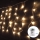 Aigostar - LED Екстериорни Коледни лампички 200xLED/8 функции 13x0,4 м IP44 топло бял