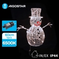 Aigostar - LED Екстериорна коледна декорация LED/3,6W/31/230V 6500K 60 см IP44 снежен човек