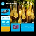 Aigostar - LED Екстериорни декоративни лампички 100xLED/8 функции 13 м IP44 топло бял