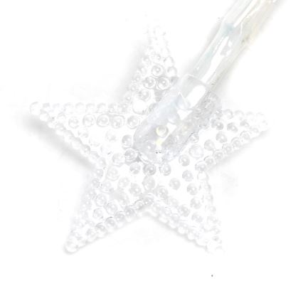 Aigostar - LED гирлянд 20xLED/3xAA 3,3m звезди