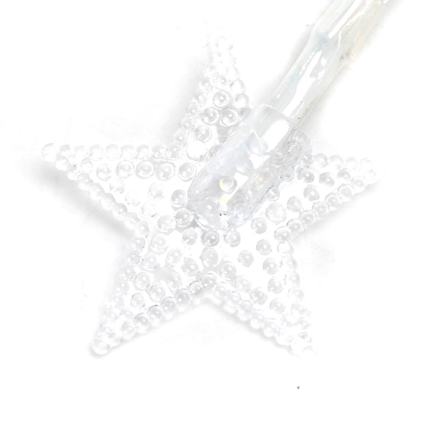 Aigostar - LED гирлянд 20xLED/3xAA 3,3m звезди