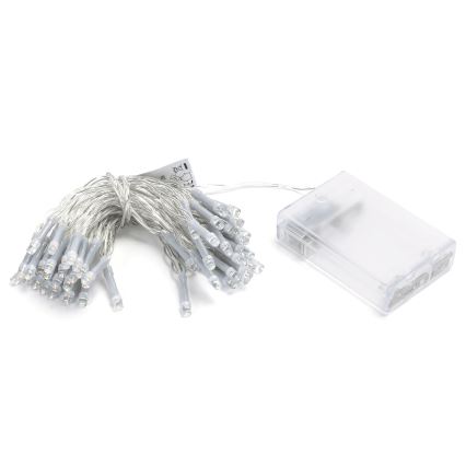 Aigostar - LED гирлянд 50xLED/3xAA 5,3m многоцветен