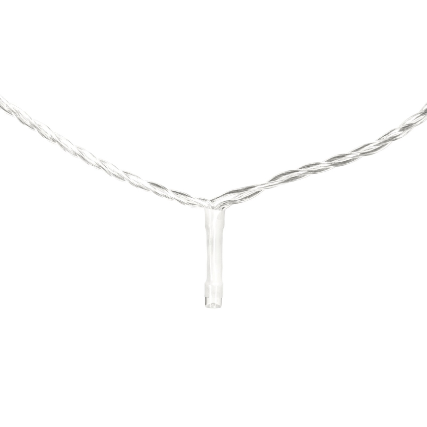 Aigostar - LED гирлянд за външна употреба, 200 LED, 8 режима, 23 m, IP44, студено бяла светлина