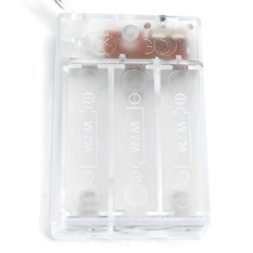 Aigostar - LED  гирлянда 100xLED/3xAA 10,3m студено бяла