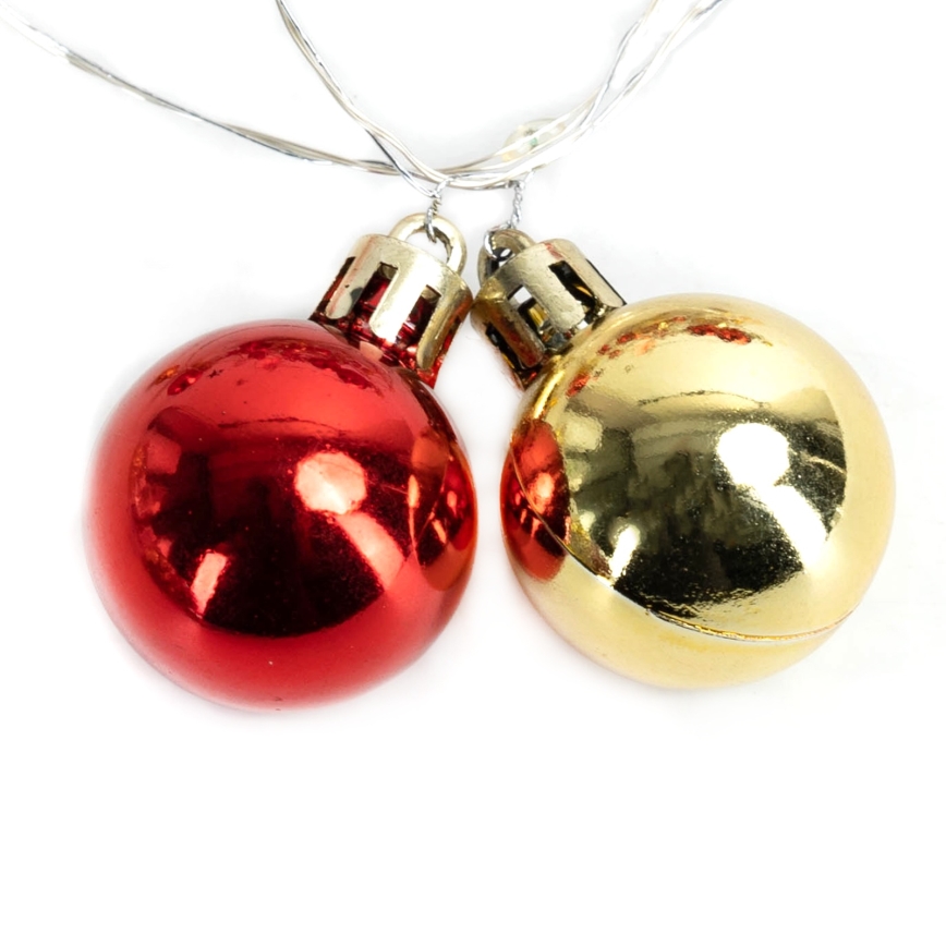 Aigostar - LED гирлянда 20xLED/3xAA 2m топла бяла