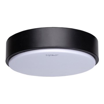 Aigostar - LED Лампа LED/12W/230V 3000K Ø 23 см черна