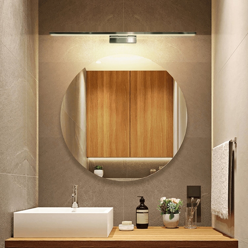 Aigostar - LED Лампа за огледало в баня LED/12W/230V 4000K 60 см IP44 алуминий