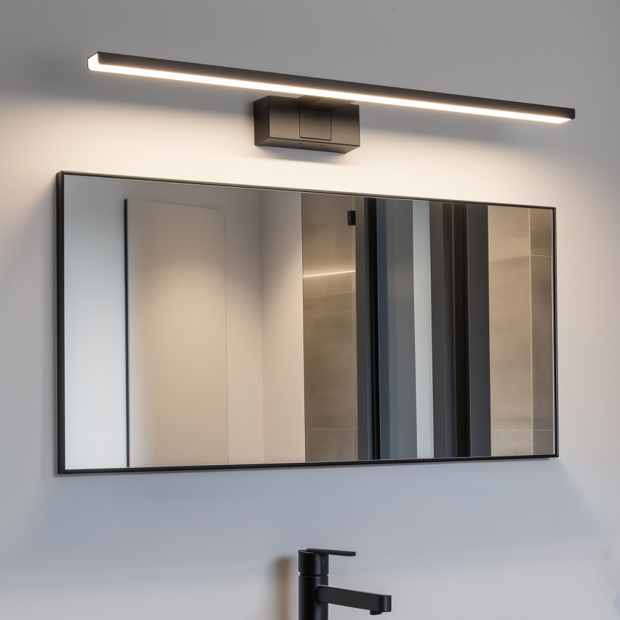 Aigostar - LED Лампа за огледало в баня LED/12W/230V 4000K 60 см IP44 черен