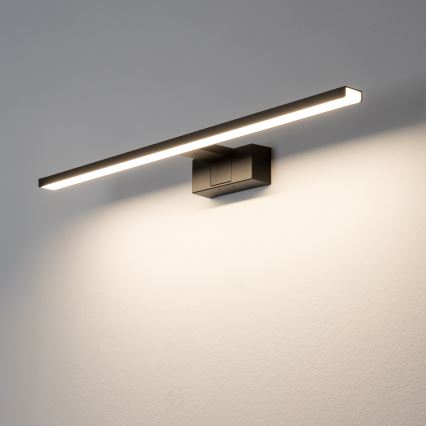 Aigostar - LED Лампа за огледало в баня LED/12W/230V 4000K 60 см IP44 черен