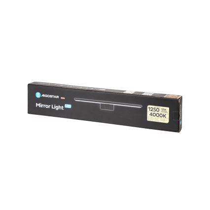 Aigostar - LED Лампа за огледало в баня LED/12W/230V 4000K 60 см IP44 черен