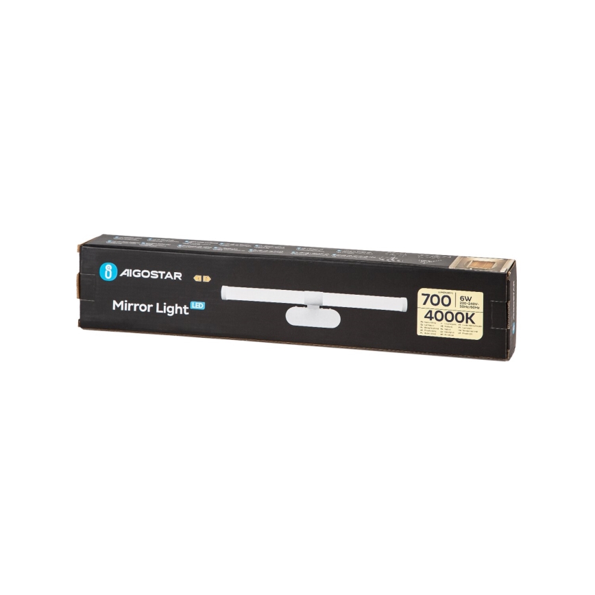 Aigostar - LED Лампа за огледало в баня LED/6W/230V 4000K 40 см IP44