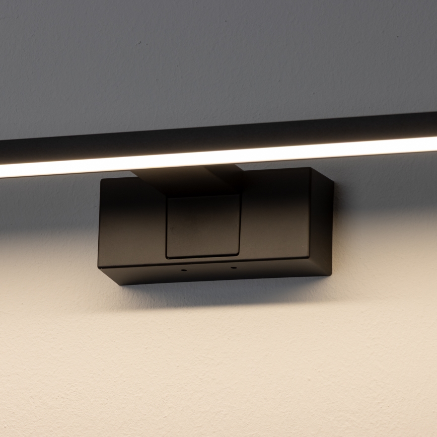Aigostar - LED Лампа за огледало в баня LED/8W/230V 4000K 40 см IP44 черен