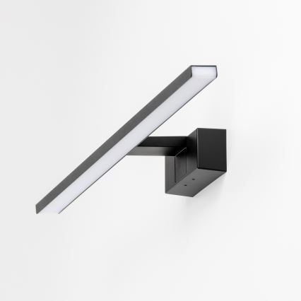 Aigostar - LED Лампа за огледало в баня LED/8W/230V 4000K 40 см IP44 черен