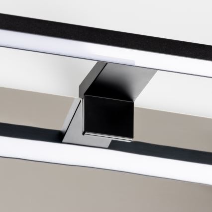 Aigostar - LED Лампа за огледало в баня LED/8W/230V 4000K 40 см IP44 черен