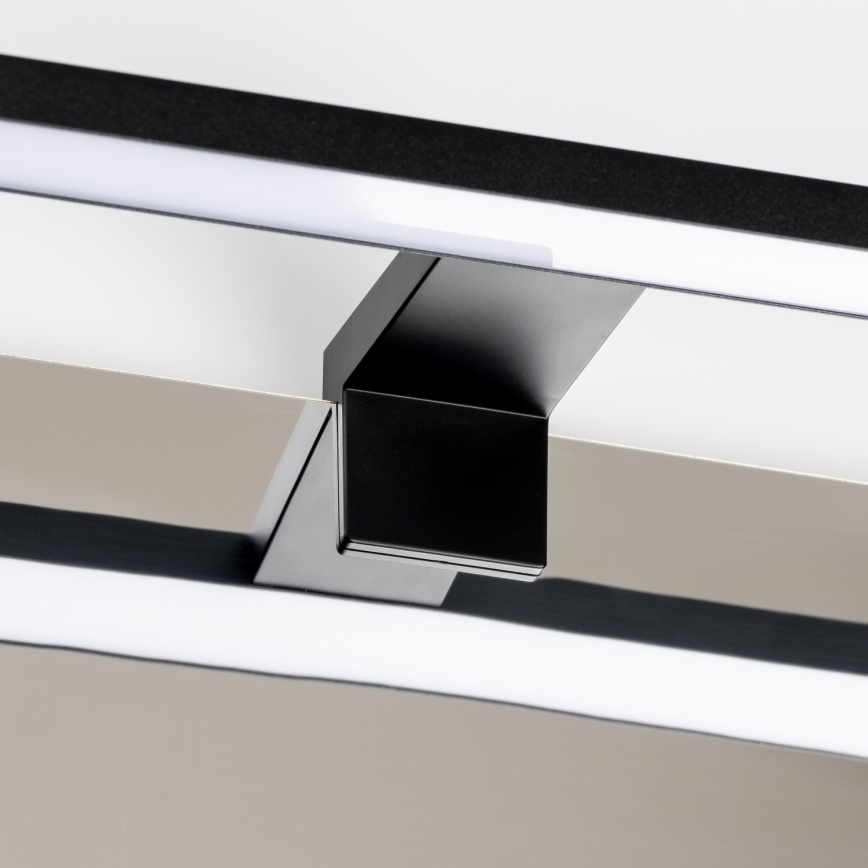 Aigostar - LED Лампа за огледало в баня LED/8W/230V 4000K 40 см IP44 черен