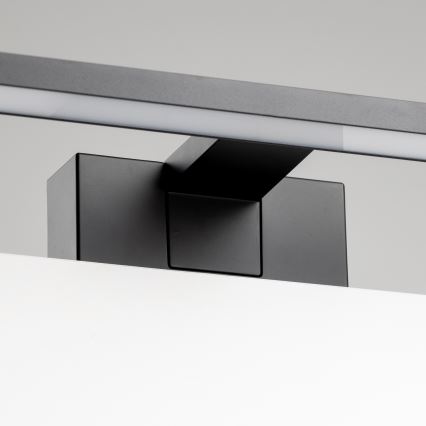 Aigostar - LED Лампа за огледало в баня LED/8W/230V 4000K 40 см IP44 черен