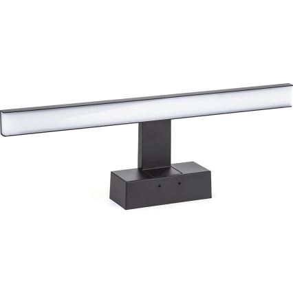 Aigostar - LED Лампа за огледало в баня LED/8W/230V 4000K 40 см IP44 черен