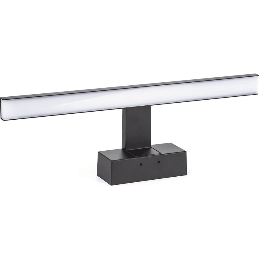 Aigostar - LED Лампа за огледало в баня LED/8W/230V 4000K 40 см IP44 черен