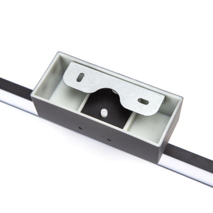 Aigostar - LED Лампа за огледало в баня LED/8W/230V 4000K 40 см IP44 черен