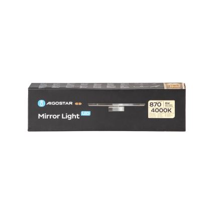Aigostar - LED Лампа за огледало в баня LED/8W/230V 4000K 40 см IP44
