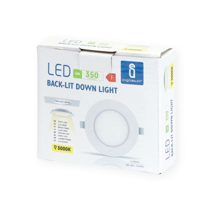 Aigostar - LED Лампа за окачен таван LED/4W/230V 3000K Ø 9,8 см бял