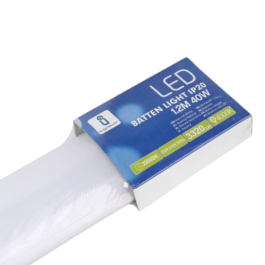 Aigostar - LED Лампа за под кухненски шкаф LED/40W/230V 4000K 120 см бял