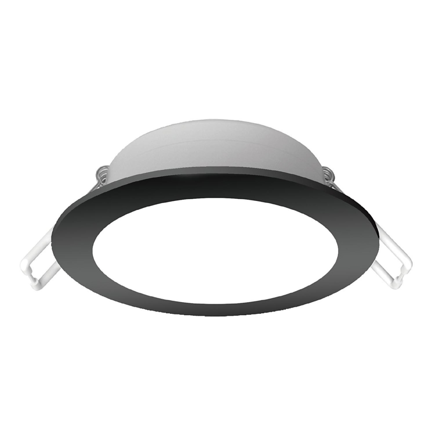 Aigostar - LED Лампа за вграждане в баня LED/4,8W/230V 4000K черен IP65