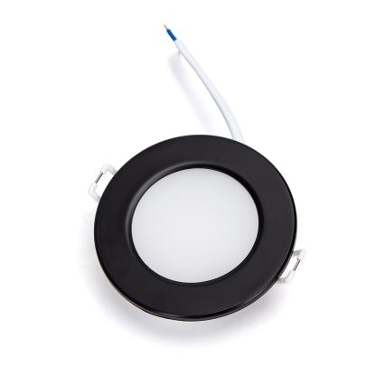 Aigostar - LED Лампа за вграждане в баня LED/4,8W/230V 6500K черен IP65