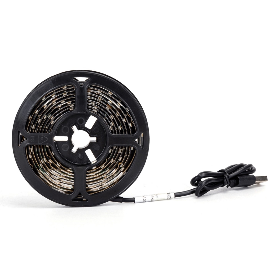 Aigostar - LED Лента 2 м LED/4,9W/5V 6500K IP65 черен