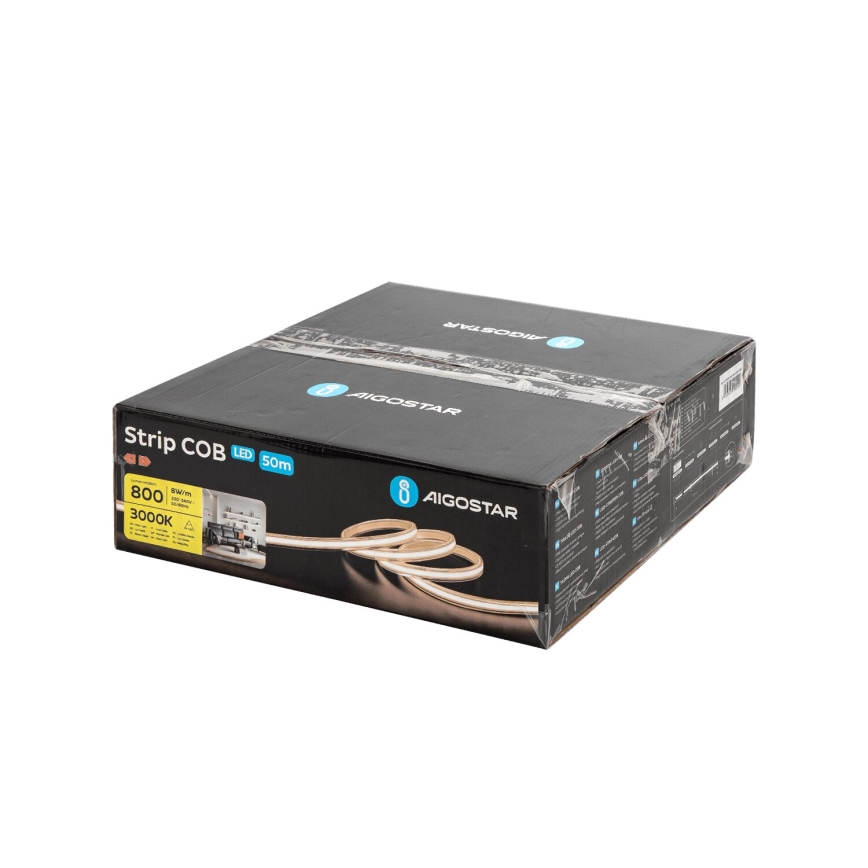 Aigostar - LED лента 50м LED/320W/230V 3000K IP65