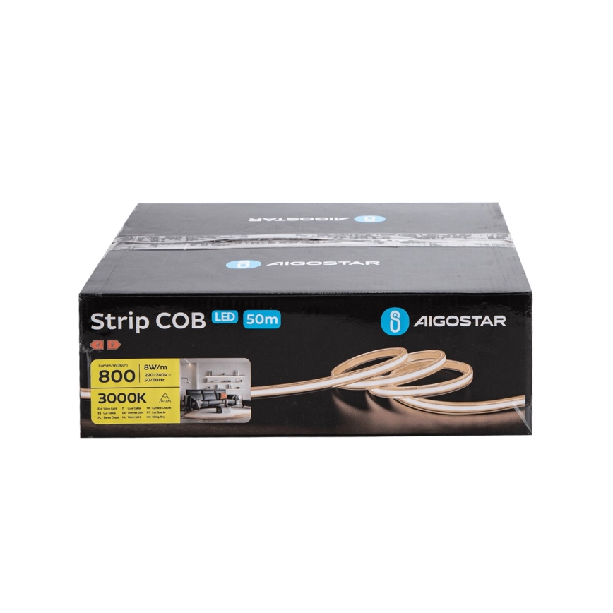 Aigostar - LED Лента 50m LED/320W/230V 3000K IP65