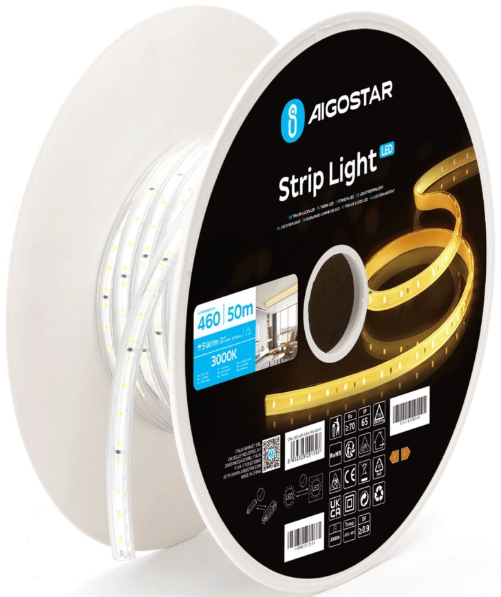 Aigostar - LED Лента LED/250W/230V 50m 3000K IP65
