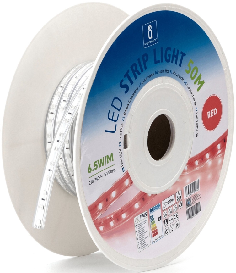 Aigostar - LED Лента LED/325W/230V 50m червен IP65